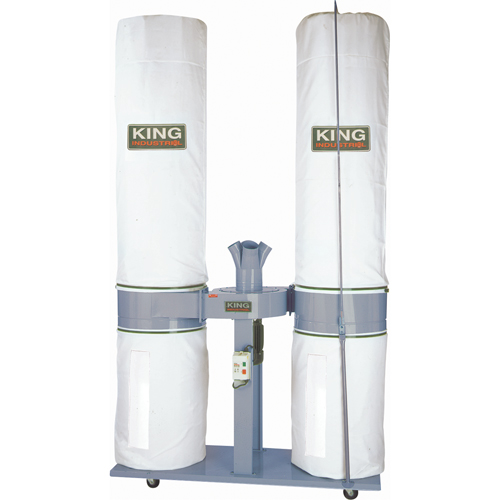 ASPIRATEUR D'ATELIER 5CV3510 PI3/MIN, 68" x 26" x 132" Solutions industrielles ALPHA