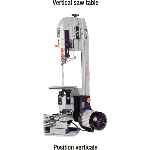 Metal Cutting Band Saws With Geardrive, Horizontal/Vertical, Round 7" and 7" x 12" Rectangular Cutting Capacity Solutions industrielles ALPHA