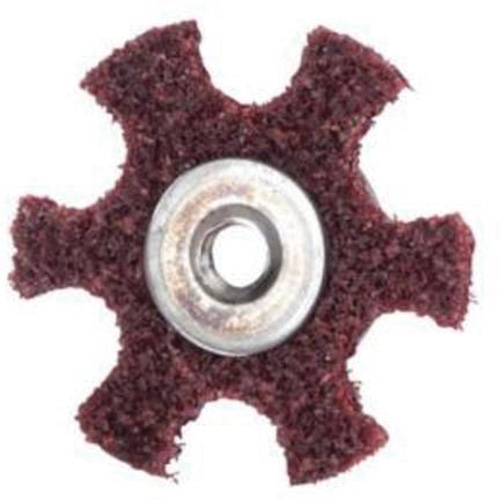 Abrasotex Surface Preparation Star, 3" Dia., Medium Grit, Aluminum Oxide Solutions industrielles ALPHA