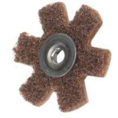Abrasotex Surface Preparation Star, 1-1/2" Dia., Coarse Grit, Aluminum Oxide Solutions industrielles ALPHA