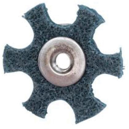 Abrasotex Surface Preparation Star, 1-1/2" Dia., Very Fine Grit, Aluminum Oxide Solutions industrielles ALPHA