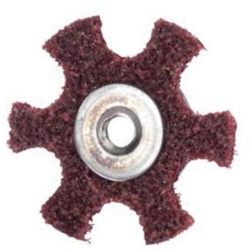 Abrasotex Surface Preparation Star, 2" Dia., Medium Grit, Aluminum Oxide Solutions industrielles ALPHA