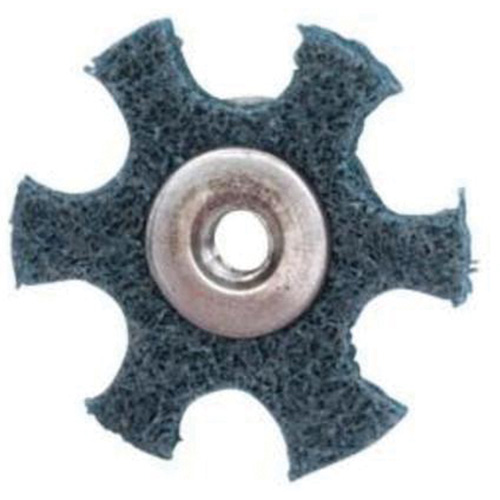 Abrasotex Surface Preparation Star, 3" Dia., Very Fine Grit, Aluminum Oxide Solutions industrielles ALPHA