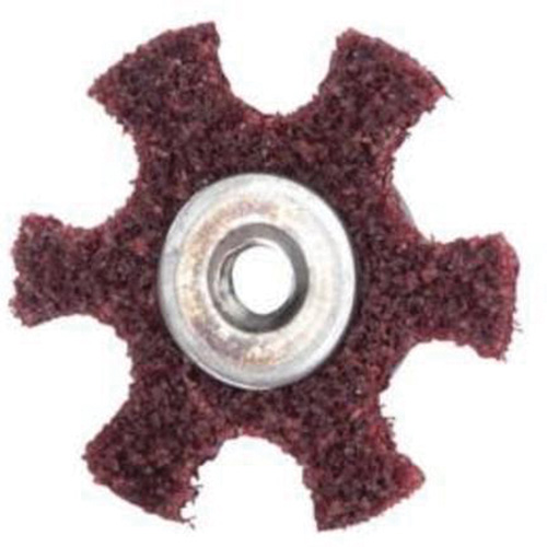 Abrasotex Surface Preparation Star, 4" Dia., Medium Grit, Aluminum Oxide Solutions industrielles ALPHA