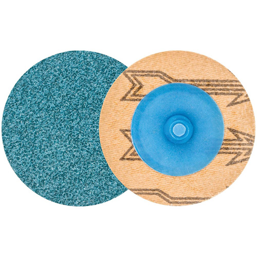 Disque de ponçage TWIST TOPCUT, 2" dia., Grain 60, Zirconium Solutions industrielles ALPHA