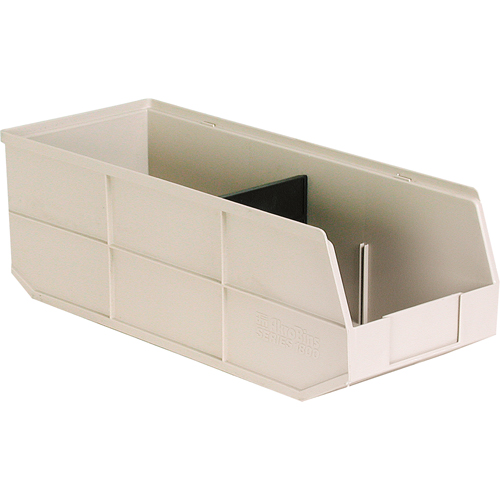 1800 Series Akro-Bin, 8-1/4" W x 7" H x 20-1/2" D, Beige Solutions industrielles ALPHA
