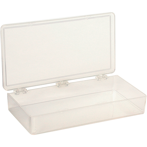 Boîte &agrave; compartiments K-Resin, Plastique, 4" la x 8" p, 1-3/16" h, Transparent Solutions industrielles ALPHA