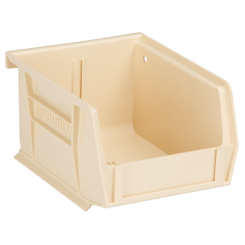 Bacs ultra empilable & suspendable, 4-1/8" la, 3" h x 5-3/8" p, Ivoire Solutions industrielles ALPHA