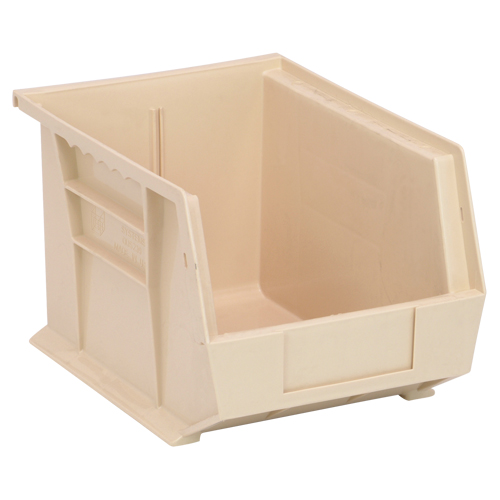 Bacs ultra empilable & suspendable, 8-1/4" la, 7" h x 10-3/4" p, Ivoire Solutions industrielles ALPHA