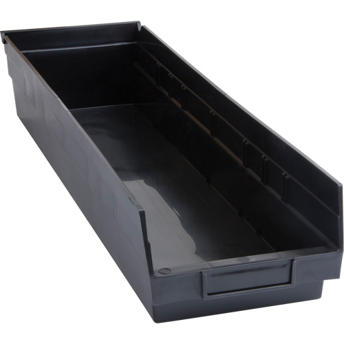 Bacs &agrave; pi&egrave;ces en plastique recycl&eacute;, 6-5/8" la x 23-5/8" p x 4" h, Capacit&eacute; de 50 lb Solutions industrielles ALPHA