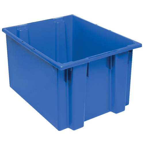 Contenants Stack & Nest, 13" x 23,5" x 19,5", Bleu Solutions industrielles ALPHA