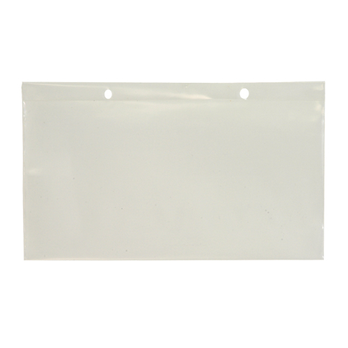 Support clair pour &eacute;tiquette, &agrave; pression, 5" lo x 8" la Solutions industrielles ALPHA