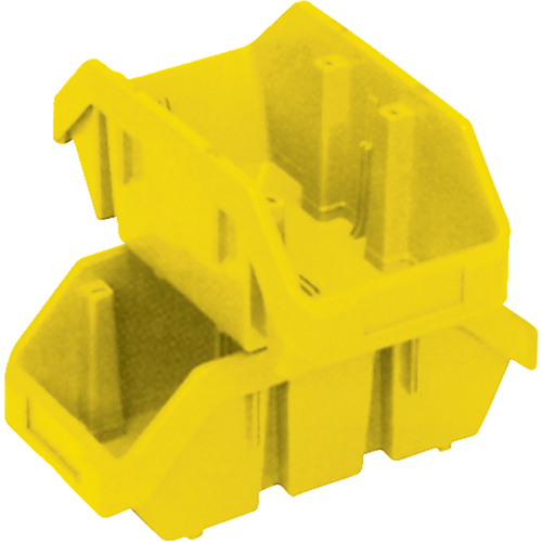 Boîtes &agrave; ramassage rapide "Quick Pick", 5" x 6,625" x 9,5", Jaune Solutions industrielles ALPHA