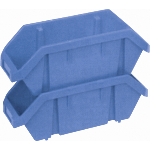 Boîtes &agrave; ramassage rapide "Quick Pick", 7" x 6,625" x 18,5", Bleu Solutions industrielles ALPHA
