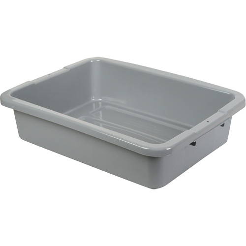 Boîtes utilitaires - Gris, 5" ha x 15" p x 20" lo, Plastique, Gris Solutions industrielles ALPHA