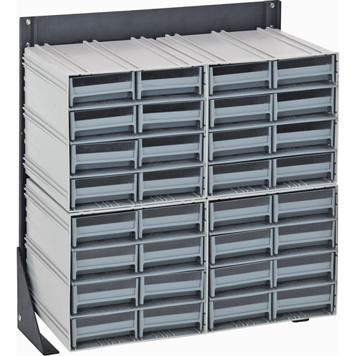 Casiers de rangement &agrave; enclenchement avec supports de plancher Solutions industrielles ALPHA