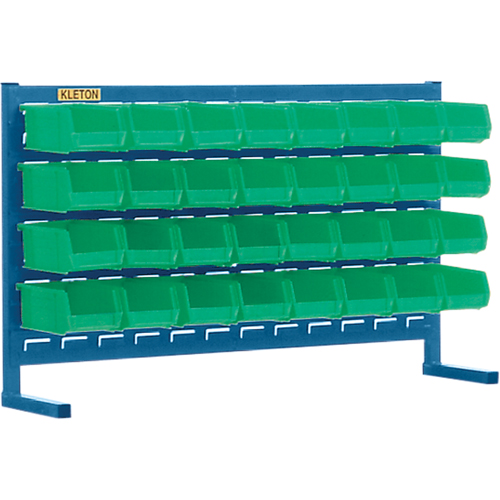 Rayonnage &agrave; persienne avec bacs, 32 bacs, 36" la x 8-1/4" p x 22" h Solutions industrielles ALPHA