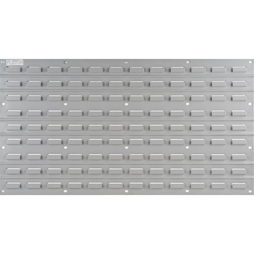 Metal Louvered Panel Bin Support Rack, 32 Bins, 36" W x 1/8" D x 19" H Solutions industrielles ALPHA