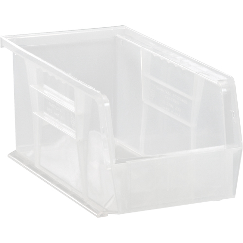 Clear-View Ultra Stack & Hang Bin, 4-1/8" W x 4" H x 10-7/8" D, Clear Solutions industrielles ALPHA
