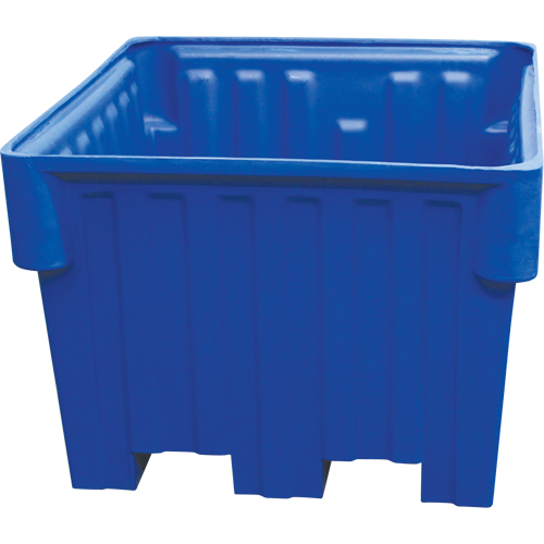 Nesting Forklift Bin, 42" W x 48" D x 30" H, Blue Solutions industrielles ALPHA