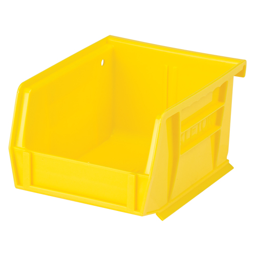 Stack & Hang Bin, 4-1/8" W x 3" H x 5-3/8" D, Yellow Solutions industrielles ALPHA