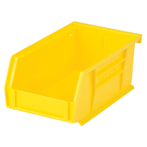 Stack & Hang Bin, 4-1/8" W x 3" H x 7-3/8" D, Yellow Solutions industrielles ALPHA