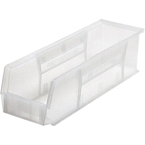 Ultra Stack & Hang Bin, 17-7/8" W x 5" H x 5-1/2" D, Clear Solutions industrielles ALPHA