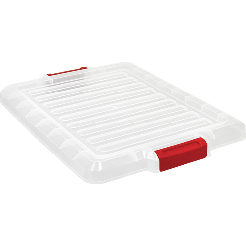 Couvercle pour contenant avec loquet en plastique Solutions industrielles ALPHA