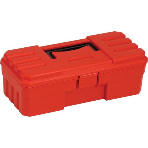 Coffre &agrave; outils, 12" la x 6" p x 4" h, Rouge Solutions industrielles ALPHA