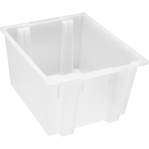 Contenant robuste Stack & Nest, 13" x 19,5" x 23,5", Transparent Solutions industrielles ALPHA