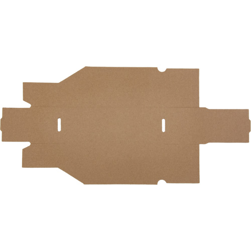 Deep Corrugated Parts Bins, 3-3/4" W x 11-1/4" D x 4-1/2" H, Beige Solutions industrielles ALPHA