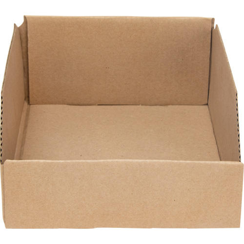 Boîtes profondes en carton ondul&eacute;, 8-3/4" la x 11-1/4" p x 4-1/2" h, Beige Solutions industrielles ALPHA