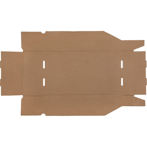 Deep Corrugated Parts Bins, 9-3/4" W x 17-1/4" D x 4-1/2" H, Beige Solutions industrielles ALPHA