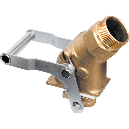 Self-Closing Gate Valve, Brass, 2" NPT Solutions industrielles ALPHA