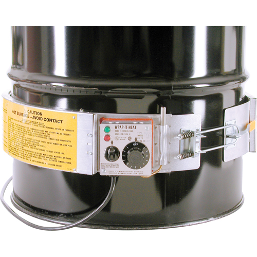 Chauffe-barils, Barils en acier, 25 gal. US (20,82 gal. imp.), 120 V Solutions industrielles ALPHA