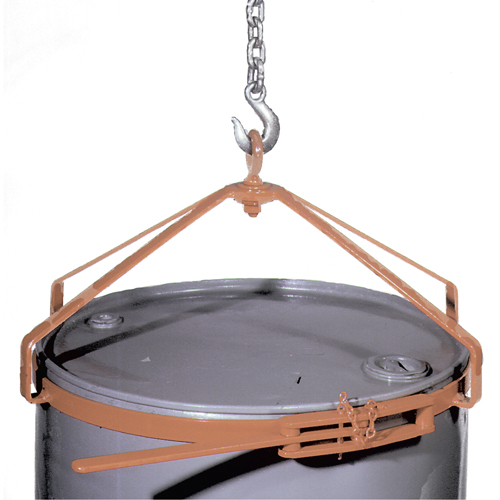 Leveur De Baril Maunel Vertical, 55 gal. US (45 gal. imp.), Cap. 700 lb/317 kg Solutions industrielles ALPHA