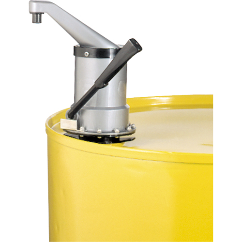Pompe &agrave; baril, type levier, Polypropyl&egrave;ne, 10 oz/course, Pour barils de 5-45 gal. Solutions industrielles ALPHA