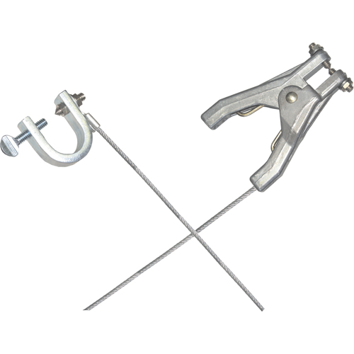 Heavy-Duty Bonding & Grounding Wire Assemblies - Hand Clamps & C-Clamps Solutions industrielles ALPHA