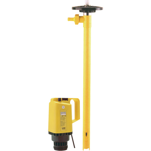 Electric Drum Pumps, Polypropylene, 24 GPM Solutions industrielles ALPHA