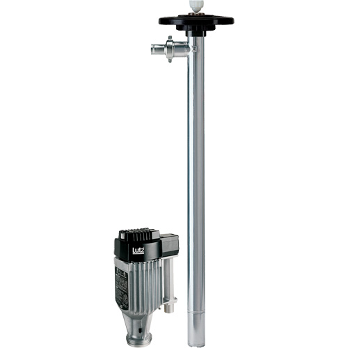 Pompes &agrave; tambour &eacute;lectriques, Acier inoxydable, 27 gal./min Solutions industrielles ALPHA