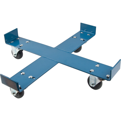 Chariot pour baril, Acier, Capacit&eacute;e 750 lb, Diam&egrave;tre 24", Roue en Polyol&eacute;fine Solutions industrielles ALPHA