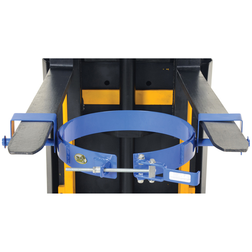 Anneau de bascule pour baril, Baril de 55 gal. US (45 gal. imp.), Capacit&eacute; 1200 lb/ 544 kg Solutions industrielles ALPHA