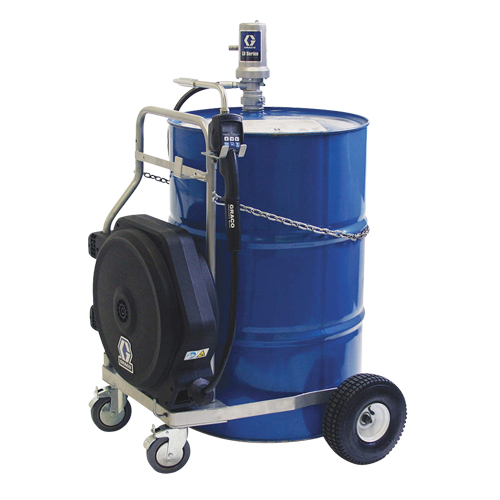 Pompe &agrave; huile pneumatique de s&eacute;rie LD, 7,8 gal./min, Rapport de pression de 3:1 Solutions industrielles ALPHA