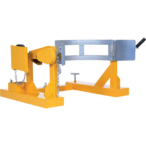 Porte-baril pour chariot &agrave; fourche, Pour 55 gal. US (45,8 gal imp&eacute;rial) Solutions industrielles ALPHA
