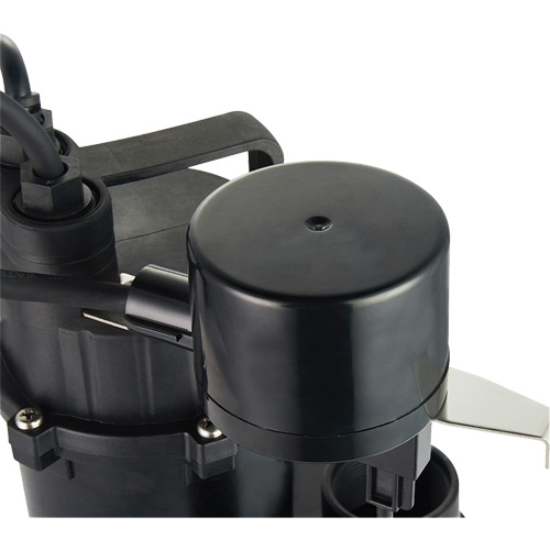Pompe de puisard submersible thermoplastique, 2560 gal./h, 115 V, 4,6 A, 1/3 CV Solutions industrielles ALPHA