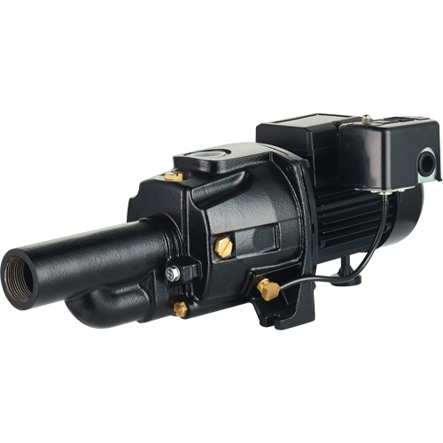 Dual Voltage Cast Iron Convertible Jet Pump, 115 V/230 V, 1400 GPH, 3/4 HP Solutions industrielles ALPHA