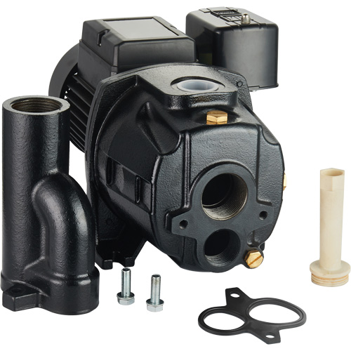 Dual Voltage Cast Iron Convertible Jet Pump, 115 V/230 V, 1400 GPH, 3/4 HP Solutions industrielles ALPHA