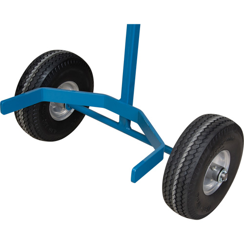 Cylinder Cart, Flat-Free Wheels, 15-1/2" W x 14-1/4" L Base, 600 lbs. Solutions industrielles ALPHA