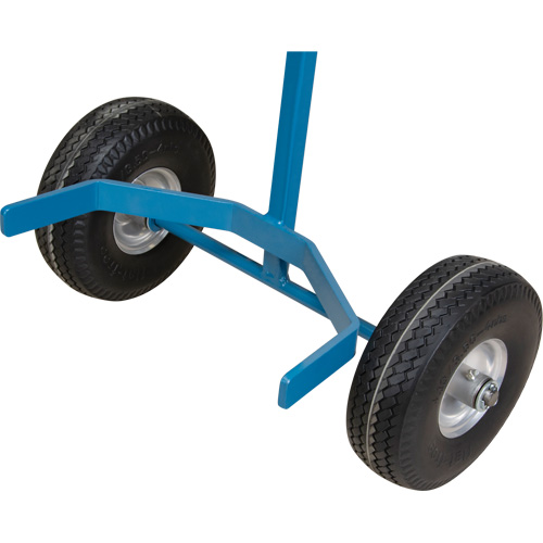 Chariot &agrave; cylindres, Roues Anticrevaison, Base de 15-1/2" W x 14-1/4" L, 600 lb Solutions industrielles ALPHA