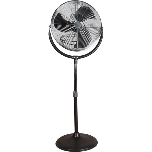 Ventilateur sur pi&eacute;destal haute vitesse, Commercial, 3 Vitesses, Diam&egrave;tre de 20" Solutions industrielles ALPHA